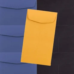 JAM Paper #6 Kraft Coin Business Envelopes, 3.375 x 6, Brown Kraft Manila, 50/Pack (1623992i)* Business