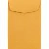 JAM Paper #4 Kraft Coin Envelope, 3" x 4 1/2", Brown Kraft, 100/Pack (356731206B)* Business