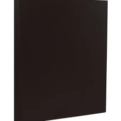 Discount 80 lb. Cardstock Paper, 8.5" x 11", Black, 50 Sheets/Pack (64429575) Card Stock