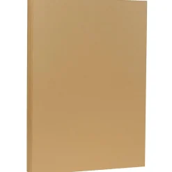 Discount 80 lb. Cardstock Paper, 8.5" x 14", Light Brown Tan, 50 Sheets/Pack (16729546) Card Stock