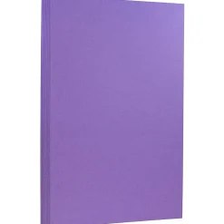 Sale 65 lb. Cardstock Paper, 8.5" x 14", Violet Purple, 50 Sheets/Pack (16730933) Card Stock