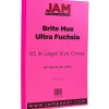 Outlet 65 lb. Cardstock Paper, 8.5" x 14", Ultra Fuchsia Pink, 50 Sheets/Pack (16730928) Card Stock