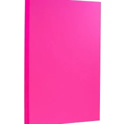 Outlet 65 lb. Cardstock Paper, 8.5" x 14", Ultra Fuchsia Pink, 50 Sheets/Pack (16730928) Card Stock