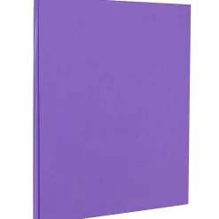 Online 65 lb. Cardstock Paper, 8.5" x 11", Violet Purple, 250 Sheets/Ream (102426B) Card Stock
