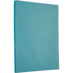 Clearance 65 lb. Cardstock Paper, 8.5" x 11", Blue, 50 Sheets/Pack (101899) Card Stock
