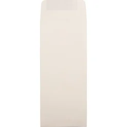 JAM Paper #11 Policy Business Strathmore Envelopes, 4.5 x 10.375, Natural White Wove, 50/Pack (900905923I)* Business