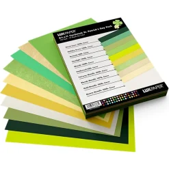 Clearance 8.5" x 11" Cardstock, 100lb, St. Patrick's Day Variety Pack, 100/pack (81211-C-STPTK-1) Card Stock