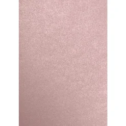 Discount 12" x 18" Cardstock, Misty Rose Metallic, 50/pack (1218-C-M203-50) Card Stock