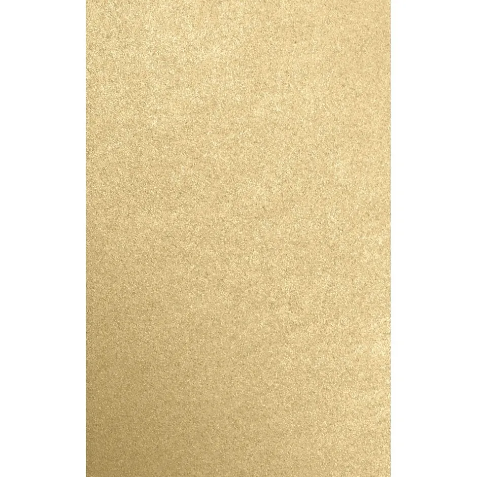 New 8.5" x 14" Color Multipurpose Paper, 80 lbs., Blonde Metallic, 50 Sheets/Ream (81214-P-BLON-50) Multipurpose Paper