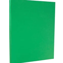 Hot 8.5" x 11" Colored Cardstock, 65lb, Green, 100/pack (104190G) Card Stock