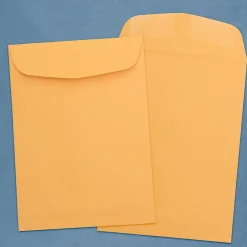 JAM Paper 7.5 x 10.5 Kraft Open End Catalog Envelopes, Brown Kraft Manila, 25/Pack (29215a)* Catalog