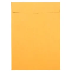 JAM Paper 7.5 x 10.5 Kraft Open End Catalog Envelopes with Peel and Seal Closure, Brown Kraft Manila, Bulk 500/Box (13034230C)* Catalog