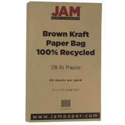 Online 8.5" x 14" Multipurpose Paper, 28 lbs., Brown Kraft Paper Bag, 50 Sheets/Pack (463117506) Multipurpose Paper