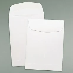 JAM Paper 5.5 x 7.5 Open End Catalog Envelopes, White, 50/Pack (4100H)* Catalog