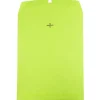 JAM Paper 10 x 13 Open End Catalog Colored Envelopes with Clasp Closure, Ultra Lime Green, 50/Pack (v0128186i)* Catalog