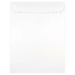JAM Paper 9.5 x 12.5 Open End Catalog Envelopes with Peel and Seal Closure, White, 25/Pack (356828781A)* Catalog