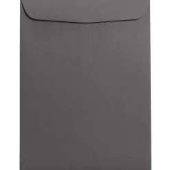 JAM Paper 9 x 12 Open End Catalog Envelopes, Dark Grey, 25/Pack (21285783a)* Catalog