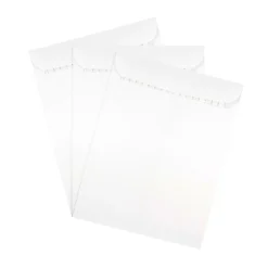 JAM Paper 9.5 x 12.5 Open End Catalog Envelopes with Peel and Seal Closure, White, 50/Pack (356828781i)* Catalog