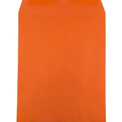 JAM Paper 10 x 13 Open End Catalog Colored Envelopes, Orange Recycled, 50/Pack (87766i)* Catalog