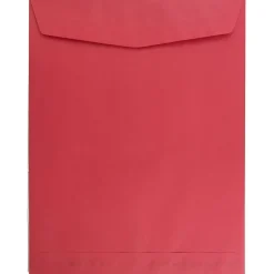 JAM Paper 10 x 13 Open End Catalog Colored Envelopes, Red Recycled, 25/Pack (v0128192a)* Catalog