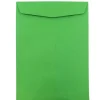 JAM Paper 10 x 13 Open End Catalog Colored Envelopes, Green Recycled, 25/Pack (v0128190a)* Catalog