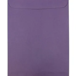 JAM Paper 10 x 13 Open End Catalog Envelopes, Dark Purple, 25/Pack (1287032a)* Catalog