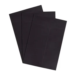 JAM Paper 6 x 9 Open End Catalog Envelopes, Black, 50/Pack (88095i)* Catalog