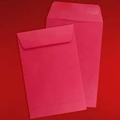 JAM Paper ® 6 x 9 Open End Catalog Colored Envelopes, Red Recycled, 250/Pack (V0128139D)* Catalog