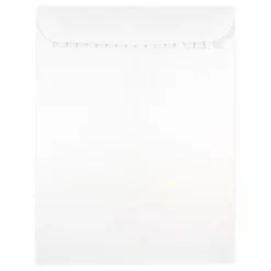 JAM Paper ® 9 x 12 Open End Catalog Envelopes with Peel and Seal Closure, White, Bulk 100/Pack (356828780C)* Catalog