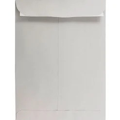 JAM Paper 9 x 12 Open End Catalog Envelopes with Peel and Seal Closure, Light Grey, 100/Pack (12931115c)* Catalog
