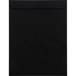 JAM Paper 10 x 13 Open End Catalog Envelopes, Black, 100/Pack (87733)* Catalog
