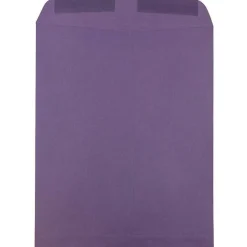 JAM Paper 10 x 13 Open End Catalog Envelopes, Dark Purple, 100/Pack (1287032f)* Catalog