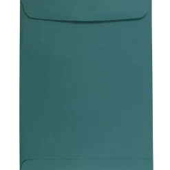 JAM Paper 10 x 13 Open End Catalog Envelopes, Teal, 25/Pack (31287545)* Catalog