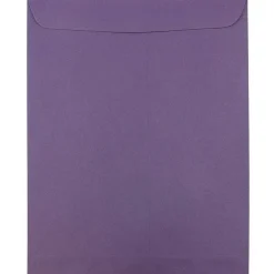 JAM Paper 10" x 13" Open End Catalog Envelopes, Dark Purple, 10/Pack (1287032C)* Catalog