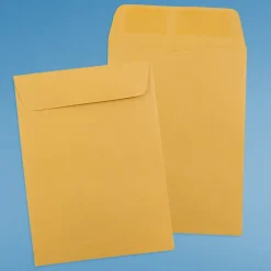 JAM Paper 5.5 x 7.5 Open End Kraft Catalog Envelopes, Brown Kraft Manila, 50/Pack (4101i)* Catalog