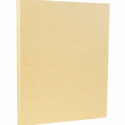 Discount 8.5" x 11" Parchment Cardstock, 65lb, Antique Gold, 100/pack (27179G) Card Stock