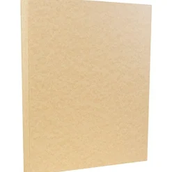 Hot 8.5" x 11" Parchment Cardstock, 65lb, Brown, 100/pack (96700100G) Card Stock