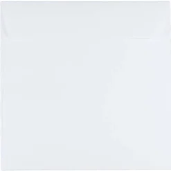 JAM Paper 6.5 x 6.5 Square Invitation Envelopes, White, 100/Pack (28417B)* Business
