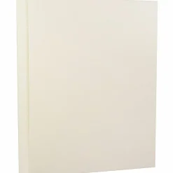 Hot 8.5" x 11" Strathmore Cardstock, 88lb, Natural White Linen, 100/pack (144010G) Card Stock