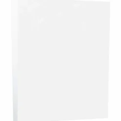 8.5" x 11" Vellum Bristol Index Cardstock, 110lb, White, 250/pack (169855B) Card Stock