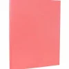 Sale 8.5" x 11" Vellum Bristol Cardstock, 67lb, Cherry, 100/pack (169823G) Card Stock
