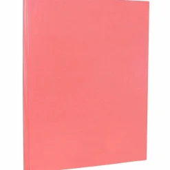 Sale 8.5" x 11" Vellum Bristol Cardstock, 67lb, Cherry, 100/pack (169823G) Card Stock