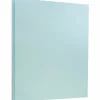 Clearance 8.5" x 11" Vellum Bristol Cardstock, 110lb, Blue, 100/pack (216916789G) Card Stock