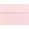 JAM Paper A7 Booklet Envelope 5 1/4" x 7 1/4", Baby Pink Pastel, 100/Pack (155627d)* Business