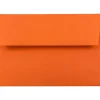 JAM Paper A6 Colored Invitation Envelopes, 4.75 x 6.5, Orange Recycled, 25/Pack (15905)* Business
