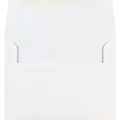 JAM Paper A6 Invitation Envelope, 4 3/4" x 6 1/2", White, 250/Box (31820H)* Business