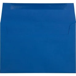 JAM Paper A9 Invitation Envelope 5 3/4" x 8 3/4", Presidential Blue, 25/Pack (563916910)* Business