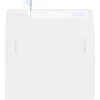 JAM Paper A7 Self Seal Invitation Envelopes, 5 1/4" x 7 1/4", Bright White, 25/Pack (FE4580-05-25)* Security Tinted