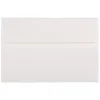 JAM Paper A9 Strathmore Invitation Envelopes, 5.75 x 8.75, Bright White Wove, 25/Pack (31911140)* Business