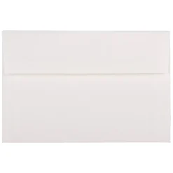 JAM Paper A9 Strathmore Invitation Envelopes, 5.75 x 8.75, Bright White Wove, 25/Pack (31911140)* Business
